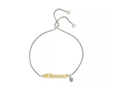 Load image into Gallery viewer, Blessed Hashtag Bracelet - InclusiveJewelry
