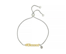 Load image into Gallery viewer, Blessed Hashtag Bracelet - InclusiveJewelry