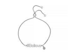 Load image into Gallery viewer, Believe Hashtag Bracelet - InclusiveJewelry