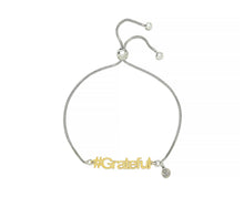 Load image into Gallery viewer, Grateful Hashtag Bracelet - InclusiveJewelry
