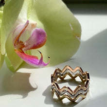 Load image into Gallery viewer, 3 Piece Tri Color Ring - InclusiveJewelry