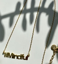 Load image into Gallery viewer, Mindful Hashtag Necklace - InclusiveJewelry