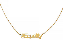 Load image into Gallery viewer, Equality Hashtag Necklace - InclusiveJewelry
