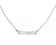 Load image into Gallery viewer, Grateful Hashtag Necklace - InclusiveJewelry
