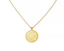 Load image into Gallery viewer, Lotus Mandala Necklace - InclusiveJewelry