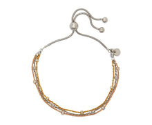 Load image into Gallery viewer, 3 Strand Adjustable Bracelet - InclusiveJewelry