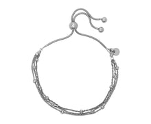 Load image into Gallery viewer, 3 Strand Adjustable Bracelet - InclusiveJewelry