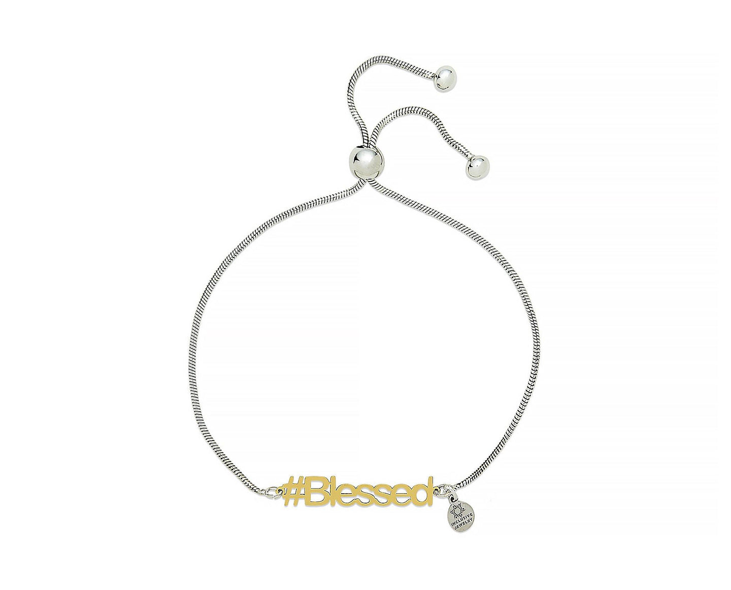 Blessed Hashtag Bracelet - InclusiveJewelry