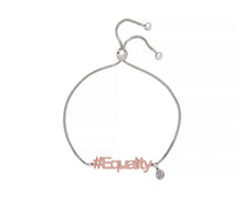 Load image into Gallery viewer, Equality Hashtag Bracelet - InclusiveJewelry
