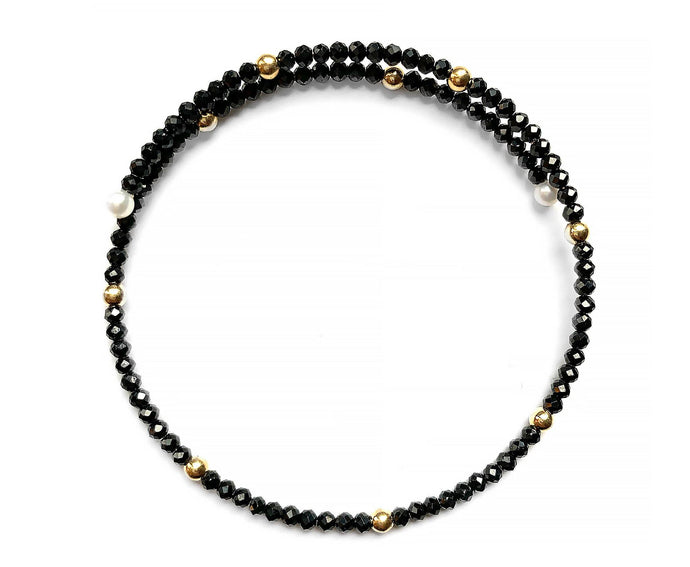 Black Spinel Bracelet - InclusiveJewelry