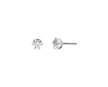 Load image into Gallery viewer, Diamond Circle Studs - InclusiveJewelry
