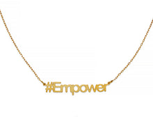 Load image into Gallery viewer, Empower Hashtag Necklace - InclusiveJewelry
