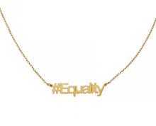 Load image into Gallery viewer, Equality Hashtag Necklace - InclusiveJewelry
