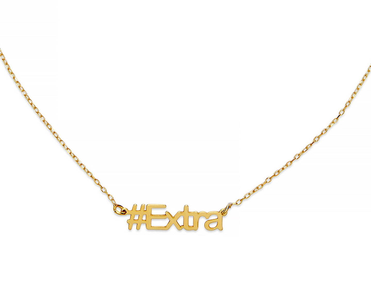 Extra Hashtag Necklace - InclusiveJewelry