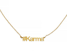 Load image into Gallery viewer, Karma Hashtag Necklace - InclusiveJewelry
