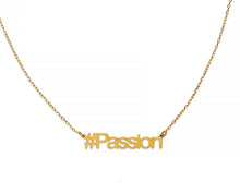 Load image into Gallery viewer, Passion Hashtag Necklace - InclusiveJewelry
