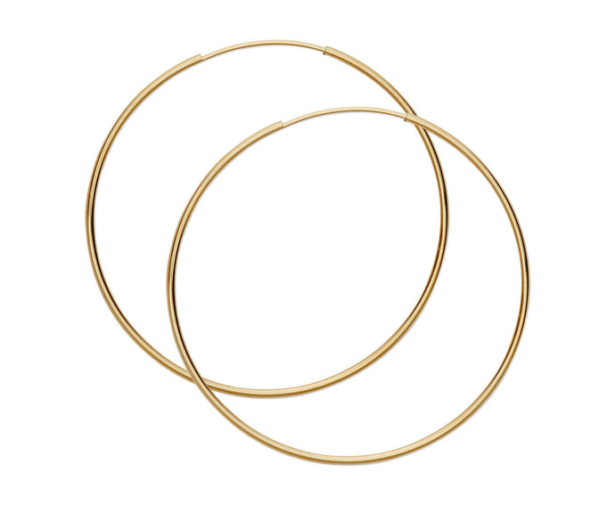 Large Thin Hoops - InclusiveJewelry