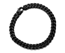 Load image into Gallery viewer, Men&#39;s Black Cuban Bracelet - InclusiveJewelry
