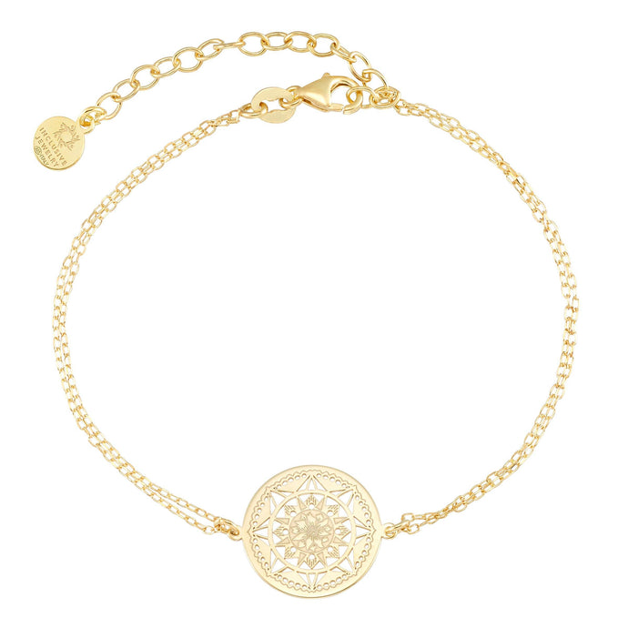 Lotus Mandala Bracelet - InclusiveJewelry
